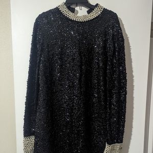 Vintage Imperial Brand sequined dress